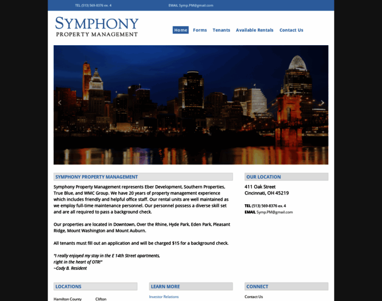 Symphonypm.com thumbnail