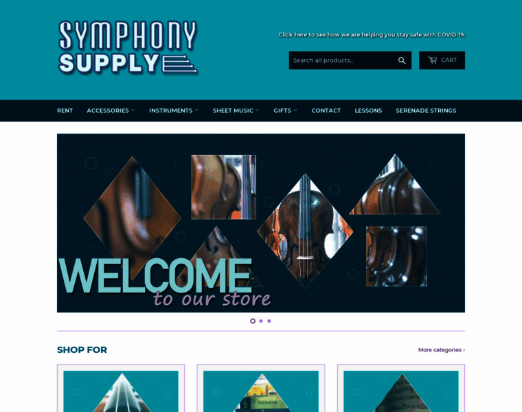 Symphonysupply.com thumbnail