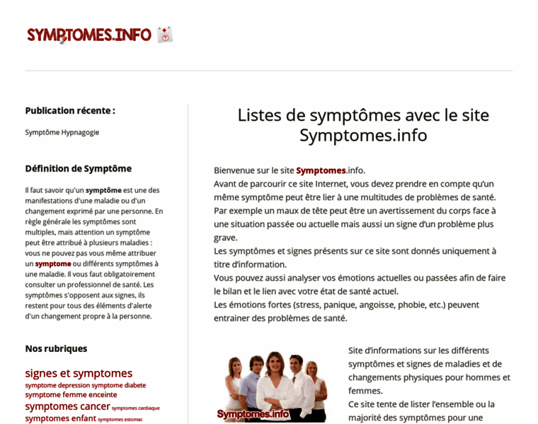 Symptomes.info thumbnail