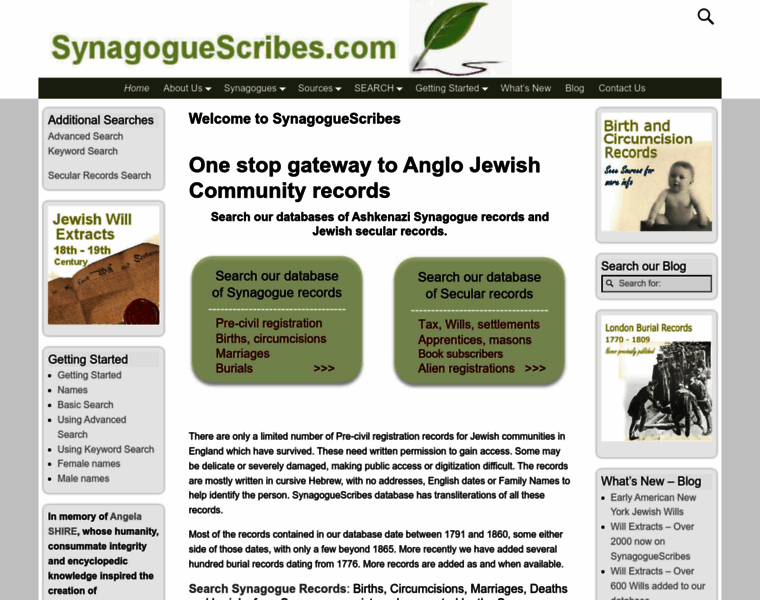 Synagoguescribes.com thumbnail