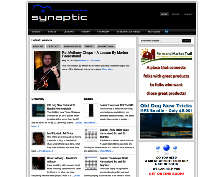 Synapticstudios.com thumbnail