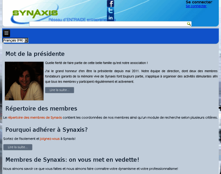 Synaxis.ca thumbnail Synaxis.ca thumbnail