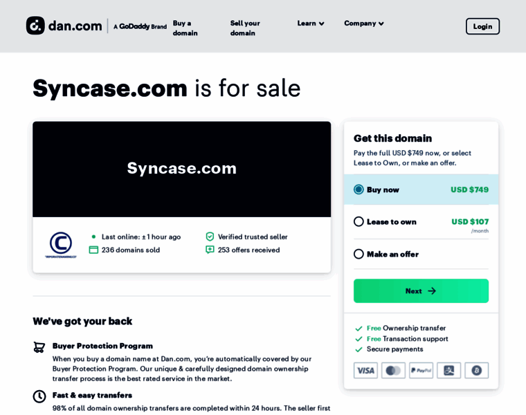 Syncase.com thumbnail