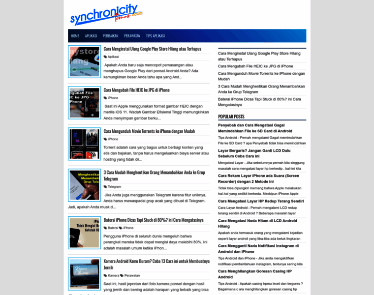 Synchronicitytimes.com thumbnail