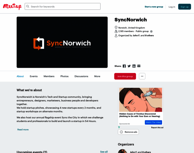 Syncnorwich.com thumbnail