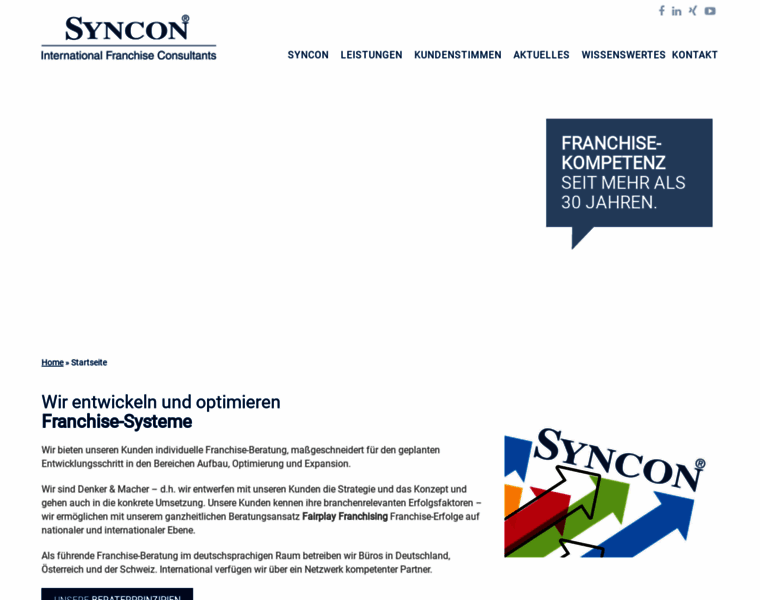 Syncon-international.com thumbnail