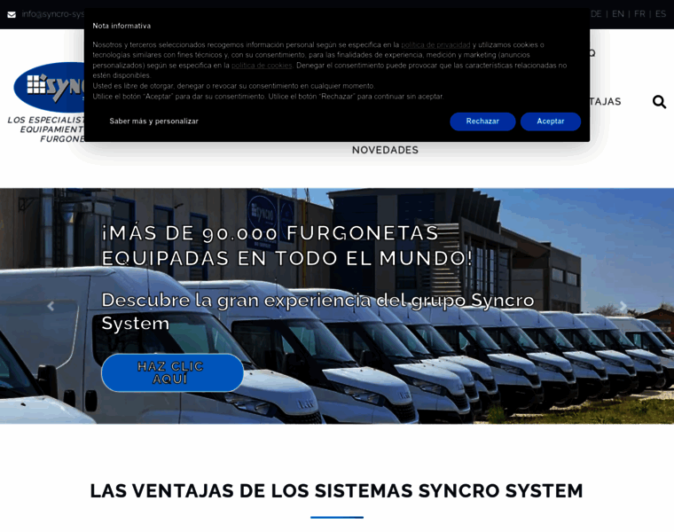 Syncro-system.es thumbnail