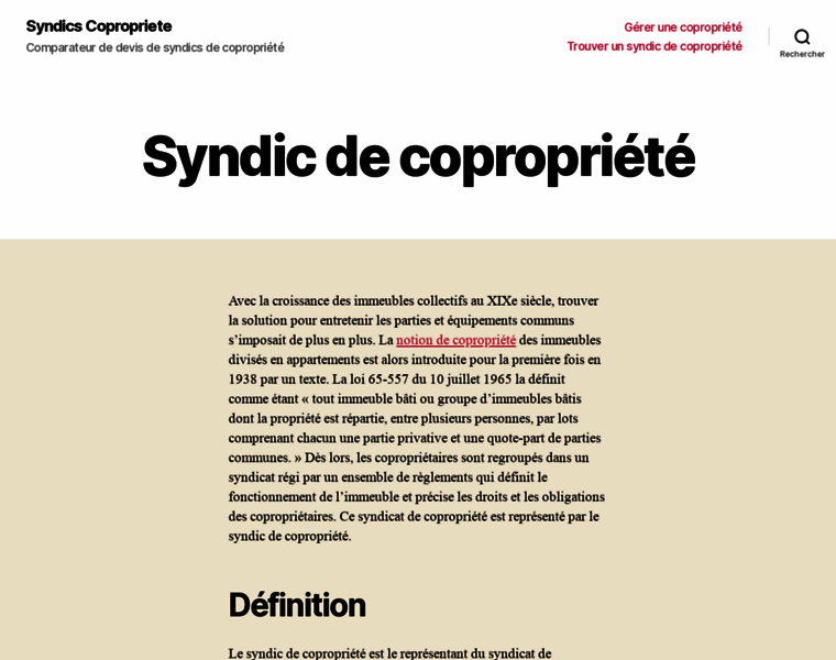 Syndics-copropriete.com thumbnail