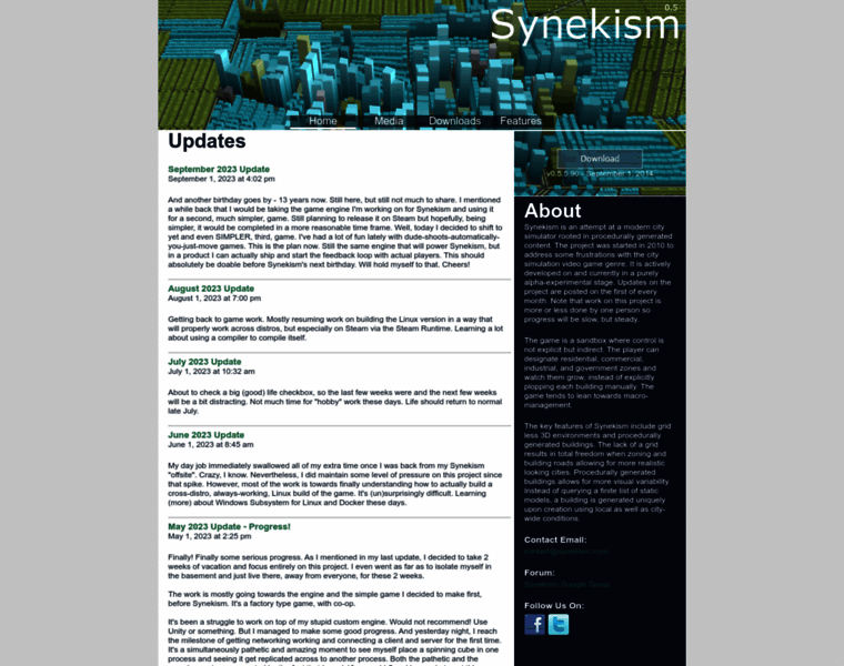 Synekism.com thumbnail