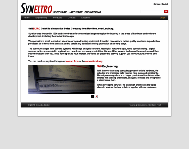 Syneltro.ch thumbnail