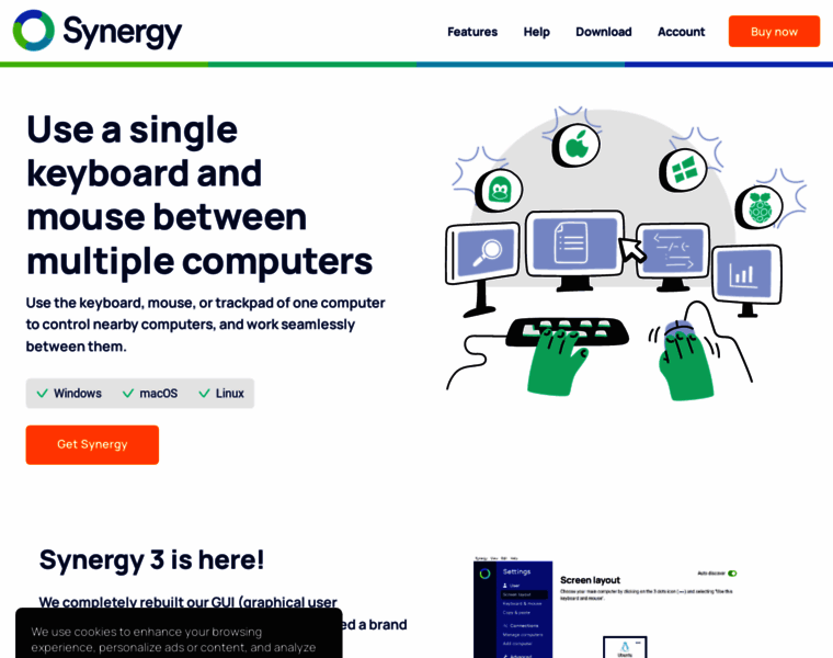 Synergy-foss.org thumbnail