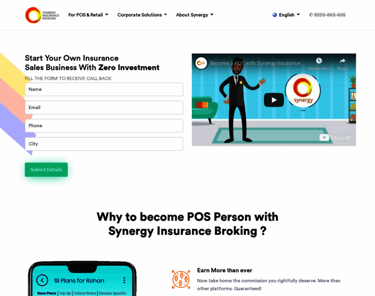 Synergy-insurance.com thumbnail