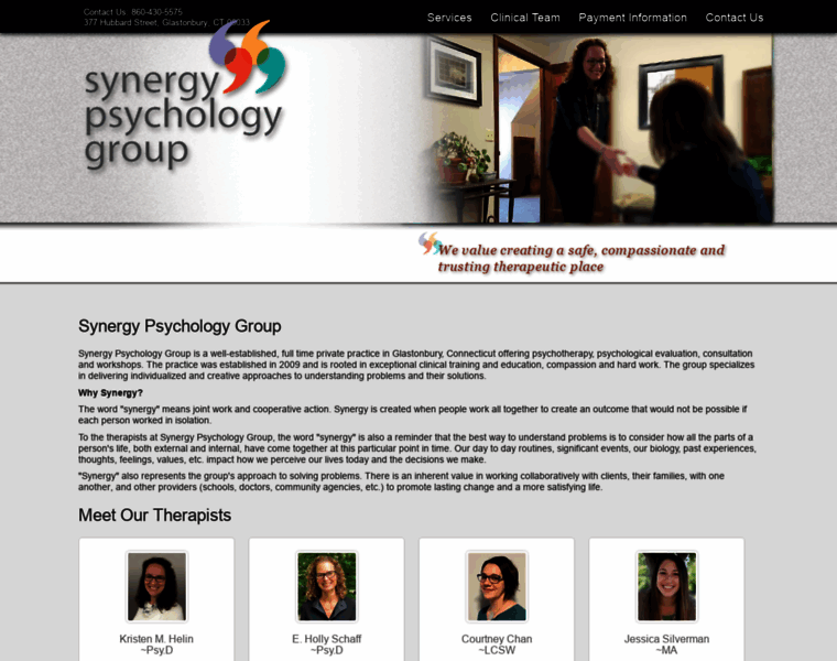 Synergypsychgroup.com thumbnail