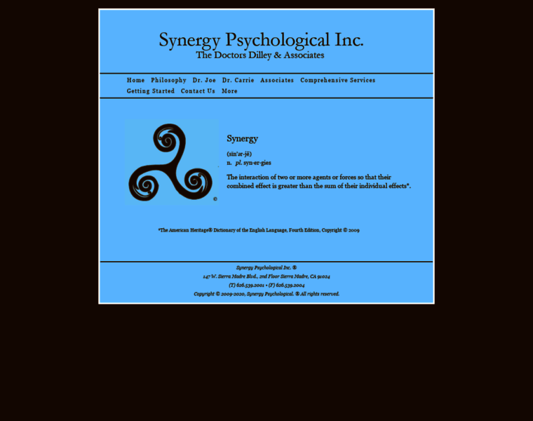 Synergypsychological.com thumbnail
