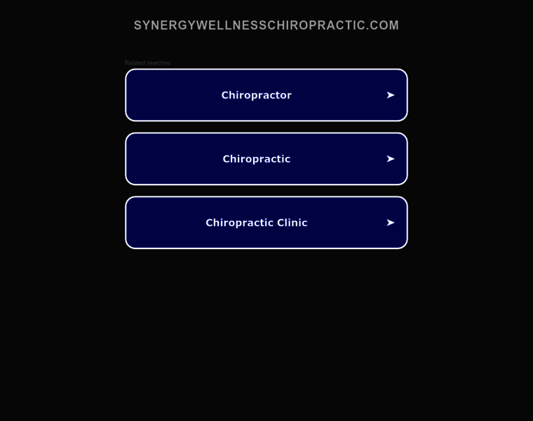 Synergywellnesschiropractic.com thumbnail
