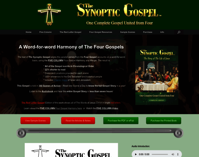 Synopticgospel.com thumbnail