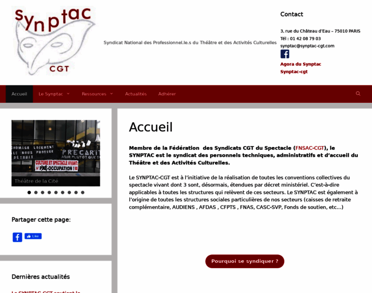 Synptac-cgt.com thumbnail