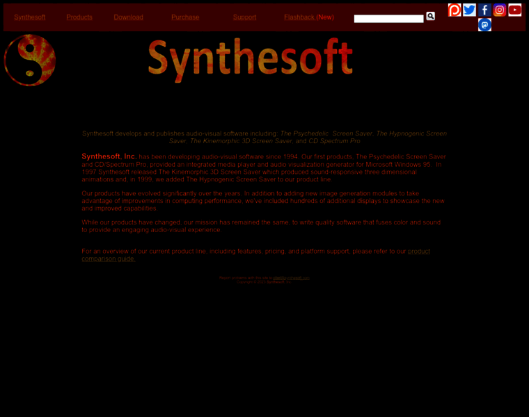 Synthesoft.com thumbnail