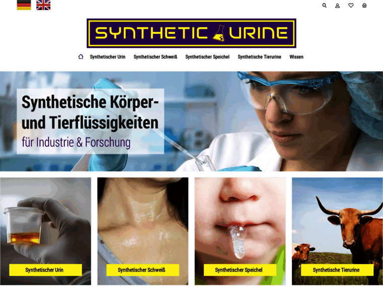 Synthetic-urine.de thumbnail