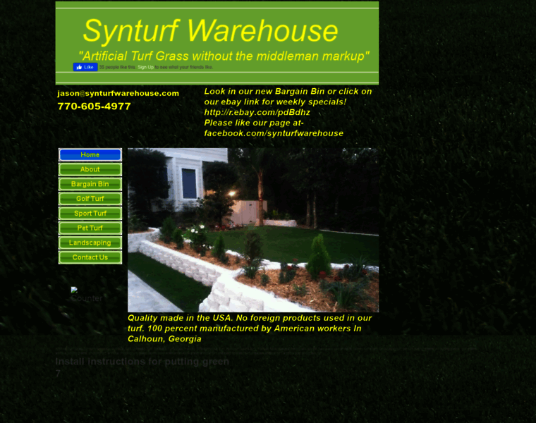 Syntheticturfstore.com thumbnail