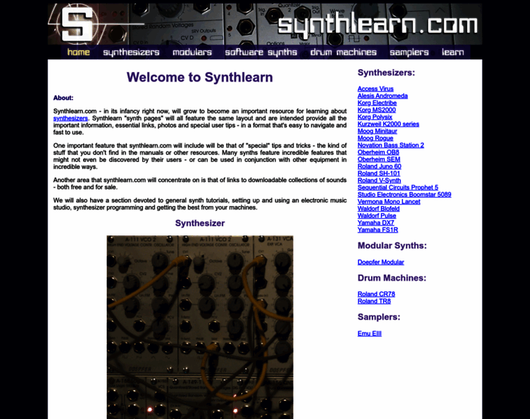 Synthlearn.com thumbnail