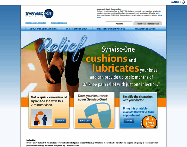 Synviscone.com thumbnail
