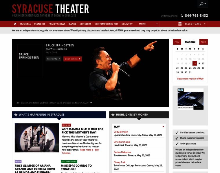 Syracuse-theater.com thumbnail