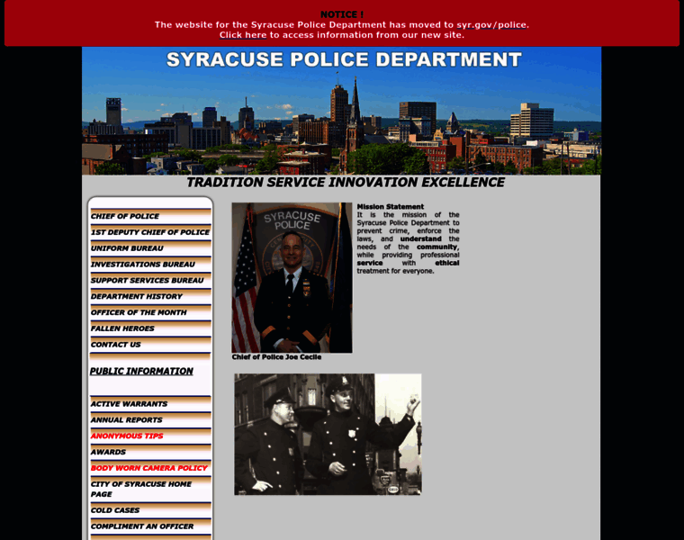 Syracusepolice.org thumbnail