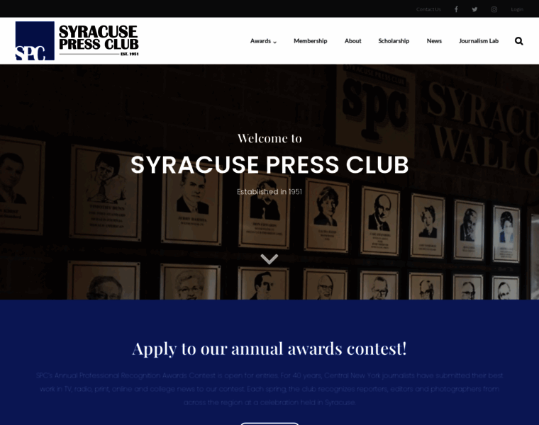 Syracusepressclub.org thumbnail