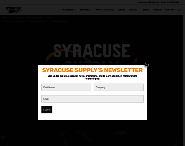 Syracusesupply.com thumbnail