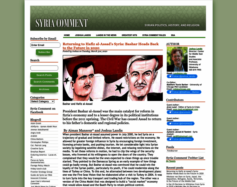 Syriacomment.com thumbnail