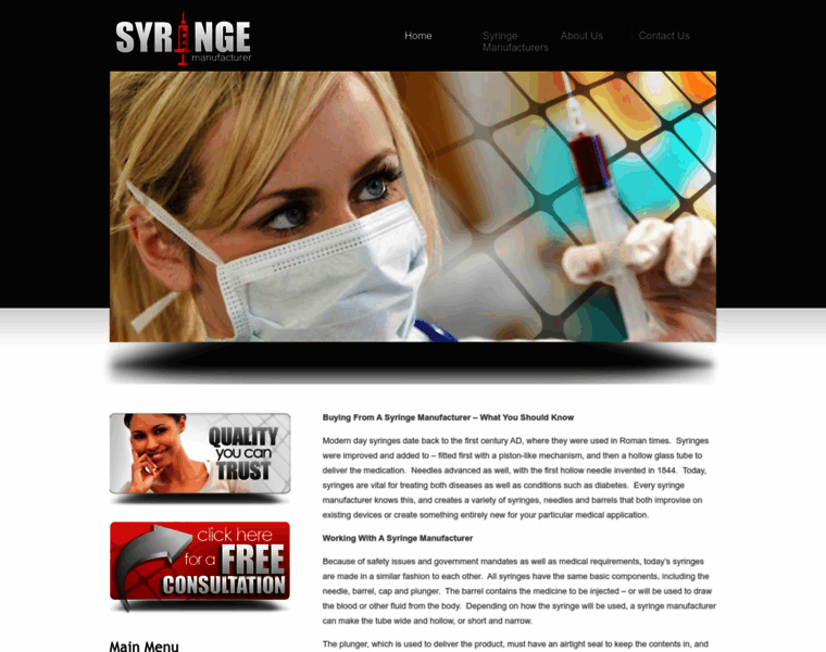 Syringemanufacturer.com thumbnail