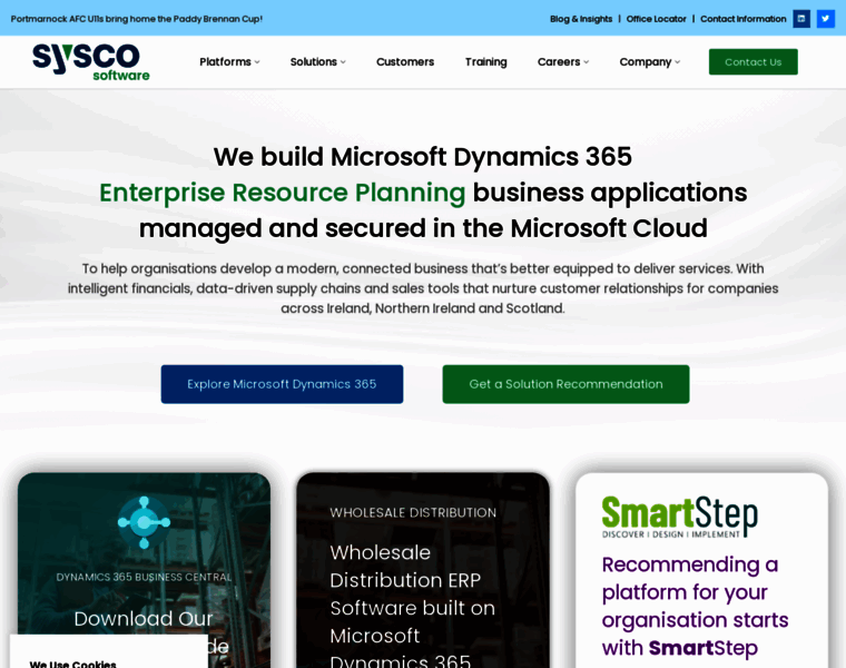 Sysco-software.com thumbnail