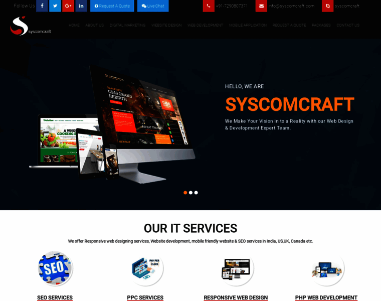 Syscomcraft.com thumbnail