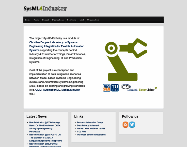 Sysml4industry.org thumbnail