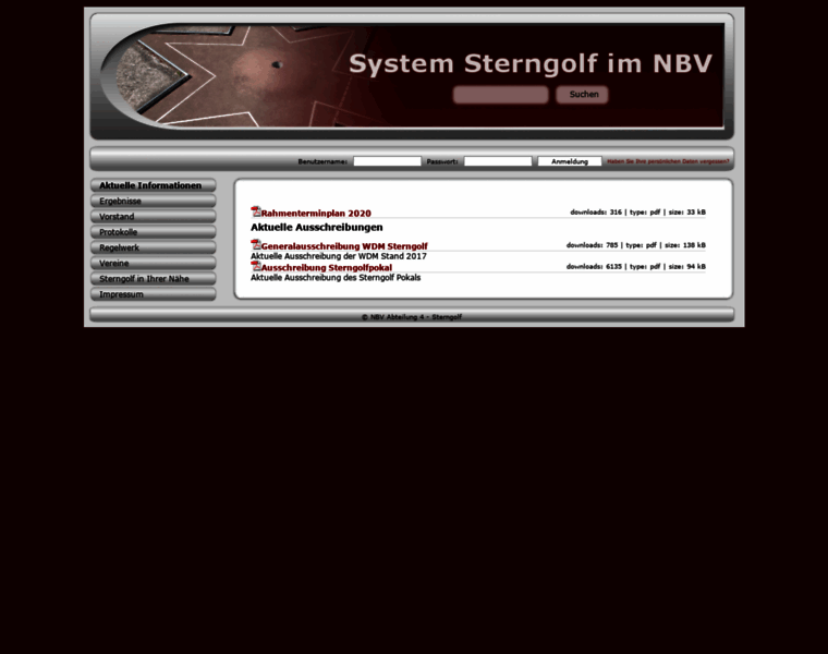 System-sterngolf.de thumbnail