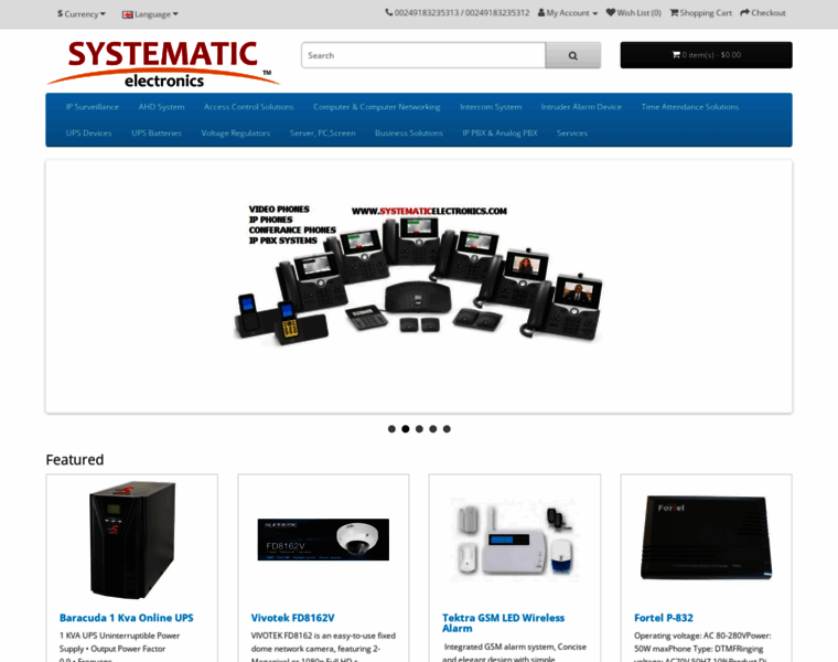 Systematicelectronics.com thumbnail