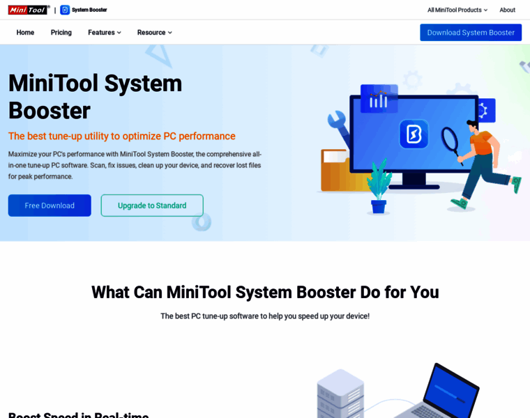 Systembooster.minitool.com thumbnail