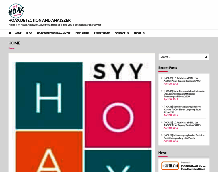 Syyhoaxanalyzer.com thumbnail Syyhoaxanalyzer.com thumbnail