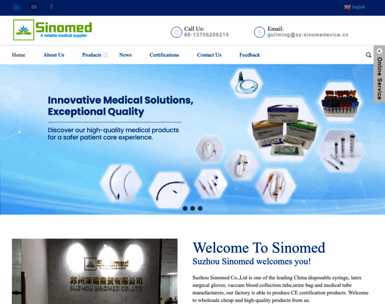 Sz-sinomedevice.com thumbnail