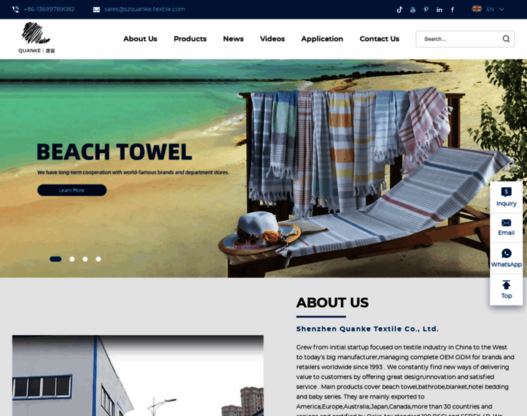 Szquanke-textile.com thumbnail