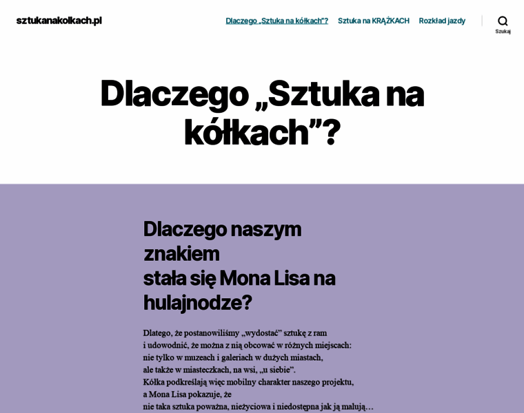 Sztukanakolkach.pl thumbnail
