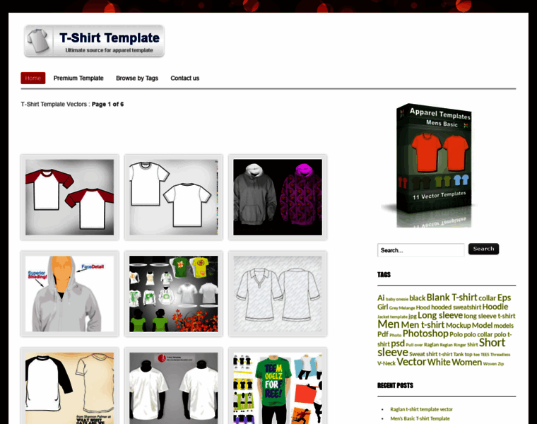 T-shirt-template.com thumbnail