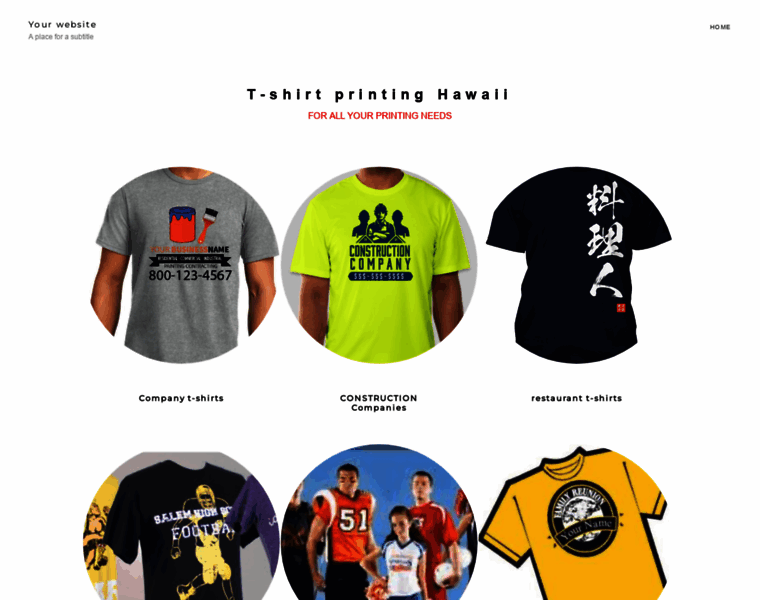 T-shirtprinting-hawaii.com thumbnail