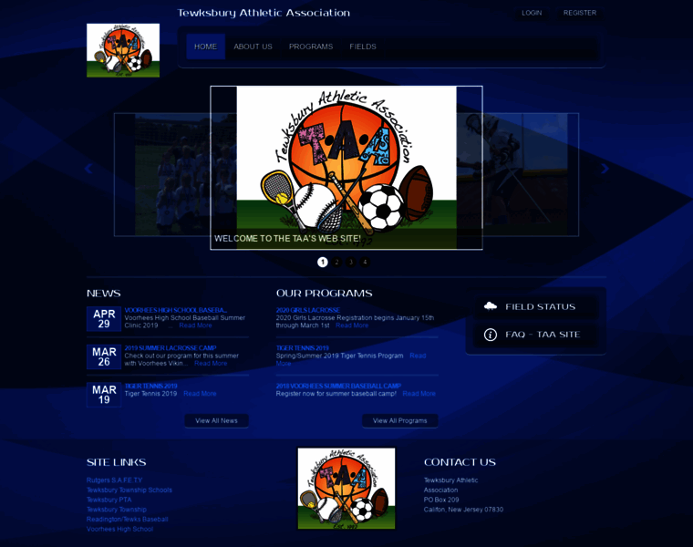 Taa-sports.org thumbnail