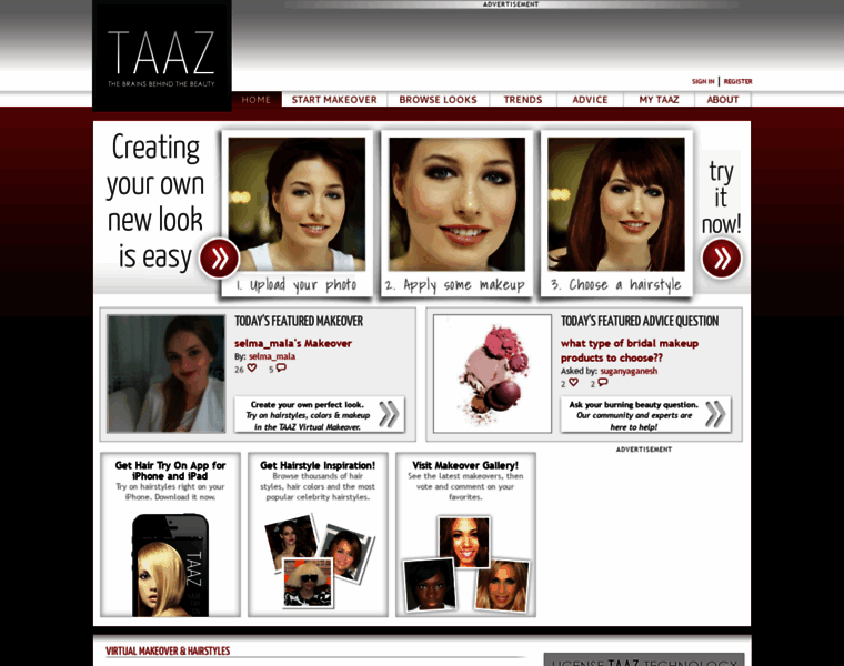 Taaz.com thumbnail