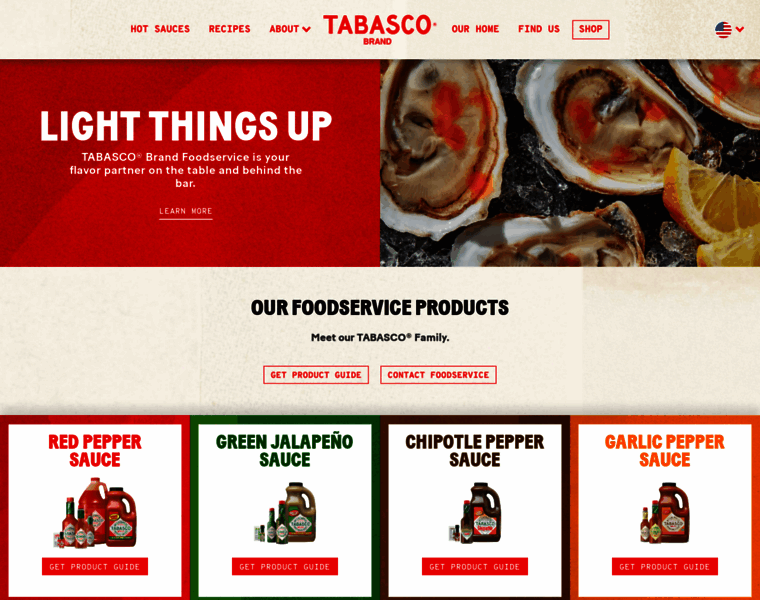 Tabascofoodservice.com thumbnail