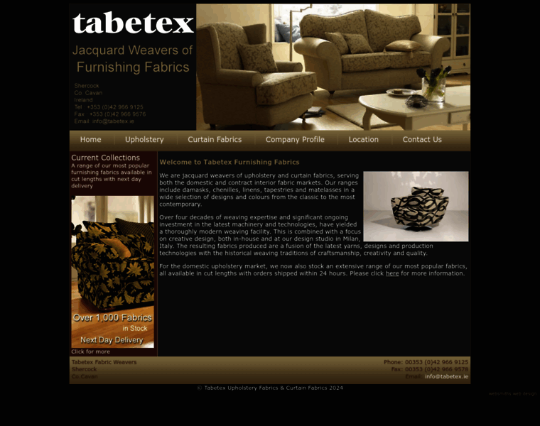 Tabetex.ie thumbnail