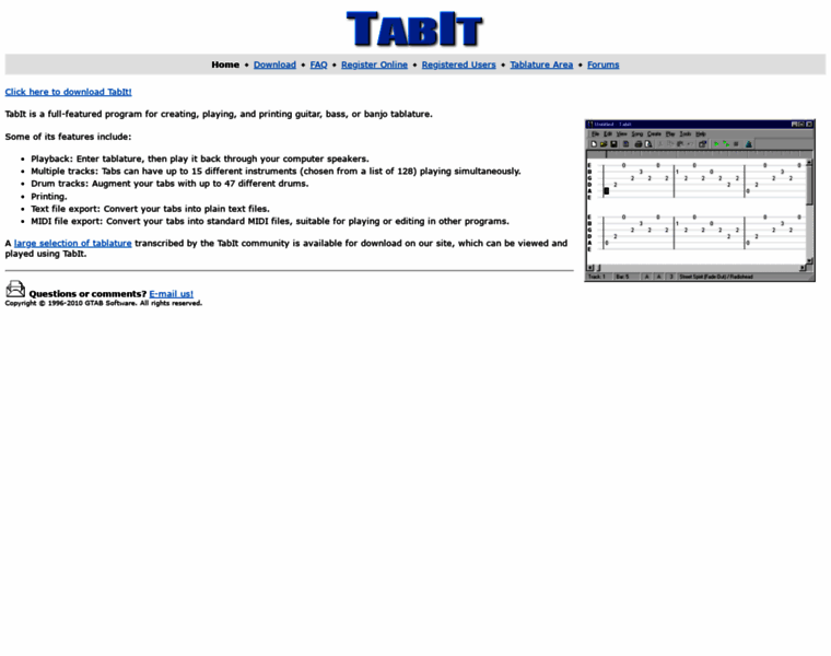 Tabit.net thumbnail