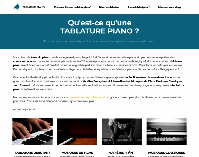 Tablature-piano.fr thumbnail